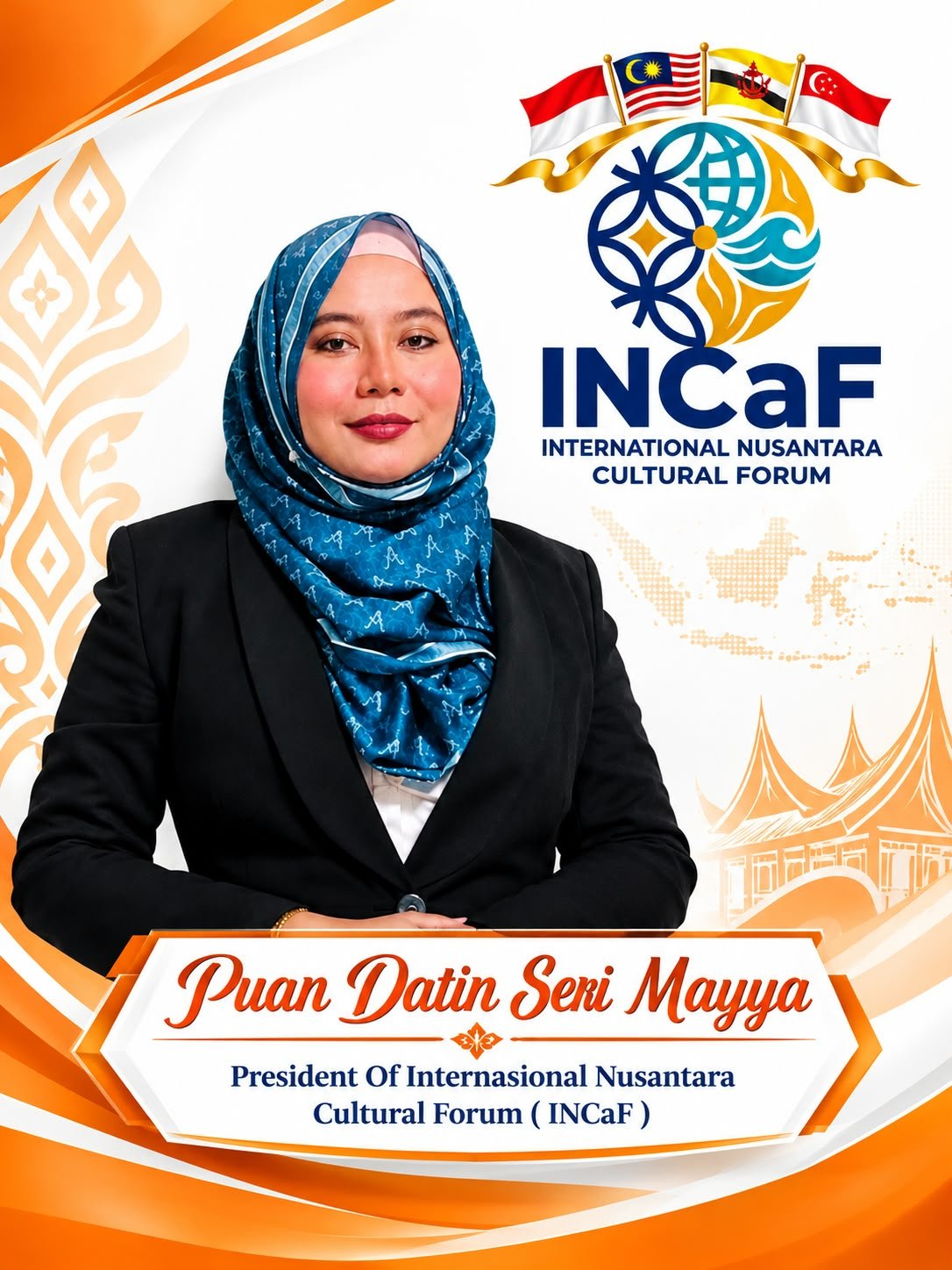 Puan Datin Seri Mayya Humairah Pimpin INCAF, Dorong Sinergi Kebudayaan Nusantara di Kawasan ASEAN