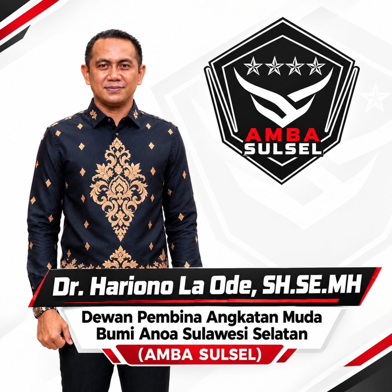 AMBA SULSEL Gelorakan Spirit Halu Oleo, Dr. Hariono La Ode Serukan "Panggilan Jiwa" Promosi Budaya bagi Pemuda Bumi Anoa di Sulsel