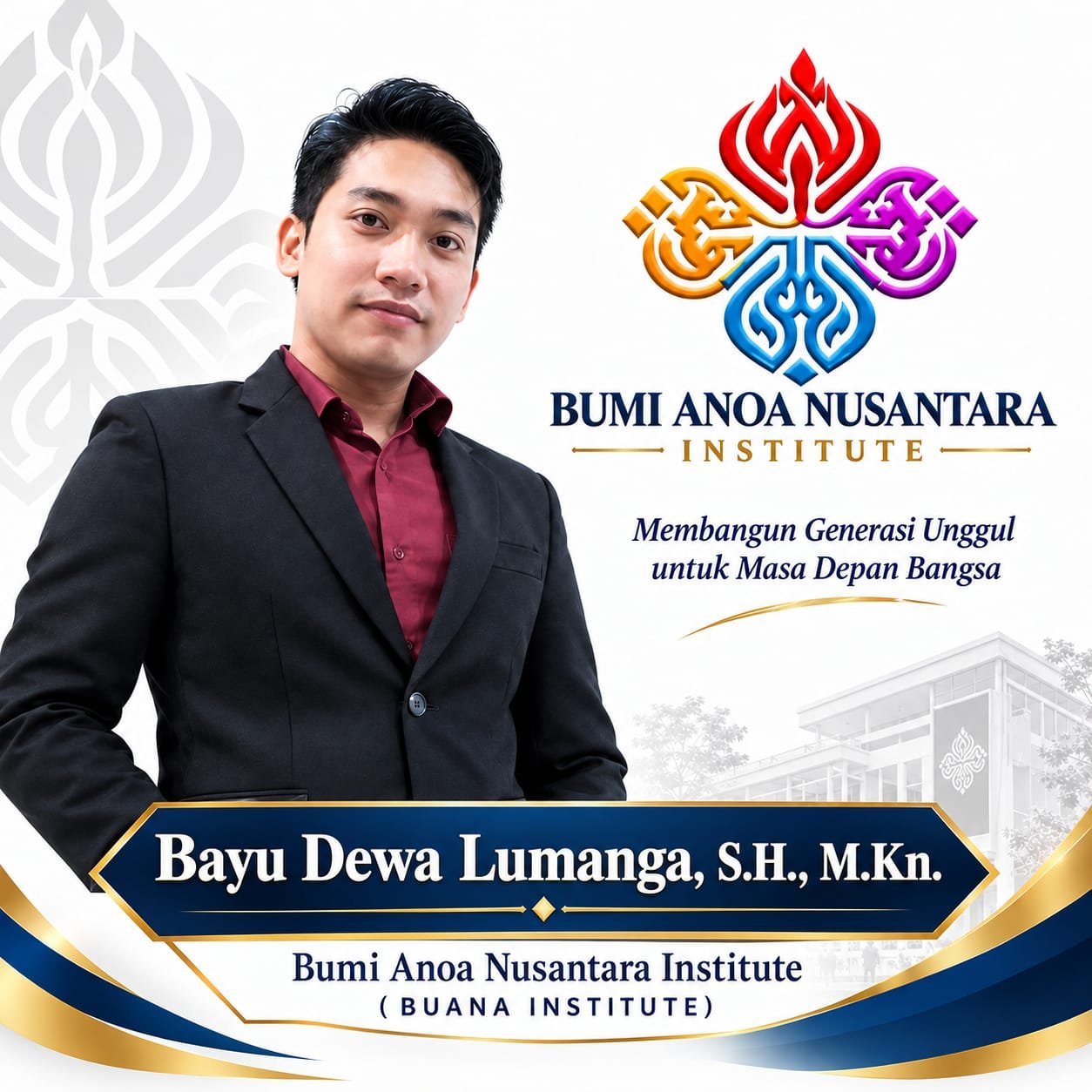 Dorong Daya Saing Pemuda Sultra, Lembaga BUANA INSTITUTE Hadir Fokus pada Riset, Vokasi, dan Ekonomi Kreatif